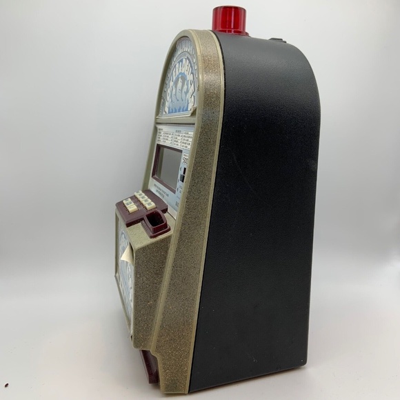 Vintage Poker & Deuces Mini Digital Casino Style Game Working with Coin Bank - Picture 5 of 10